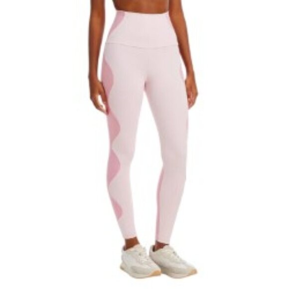 Port de Bras Pink Wave High Rise Leggings Medium - Picture 1 of 4